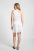 Koy Resort Miami Asymetrical Smocked Crop